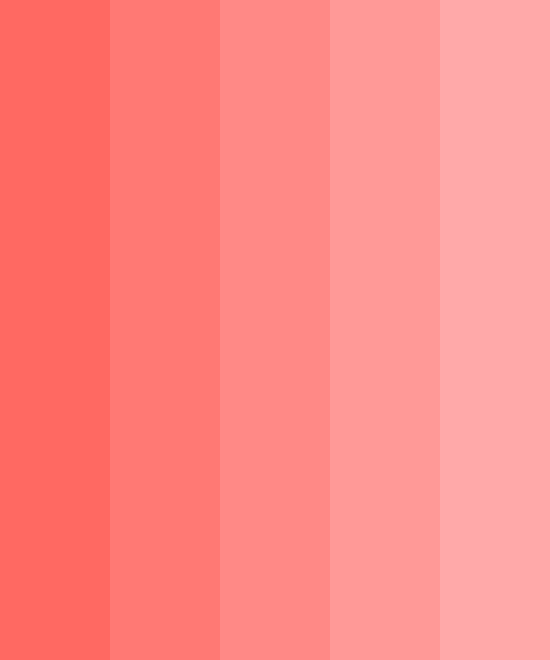Pastel Red Gradient Color Scheme » Monochromatic » 