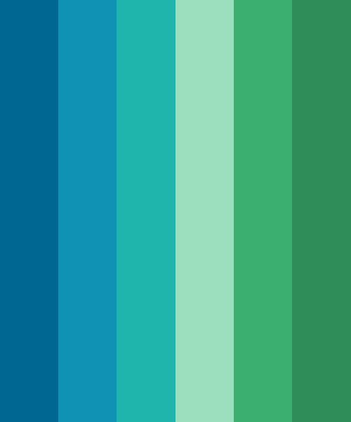 Blue Earth And Sea Green Color Scheme Blue