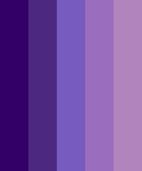 Shades Of Violet Color Scheme » Monochromatic » SchemeColor.com