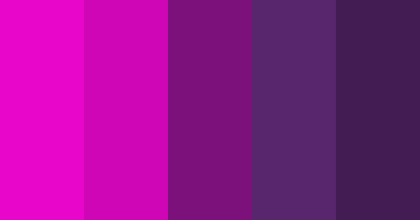 Retro Purple And Pink Color Scheme » Magenta » SchemeColor.com