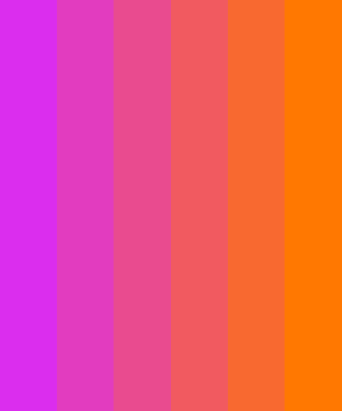 pinkish orange color