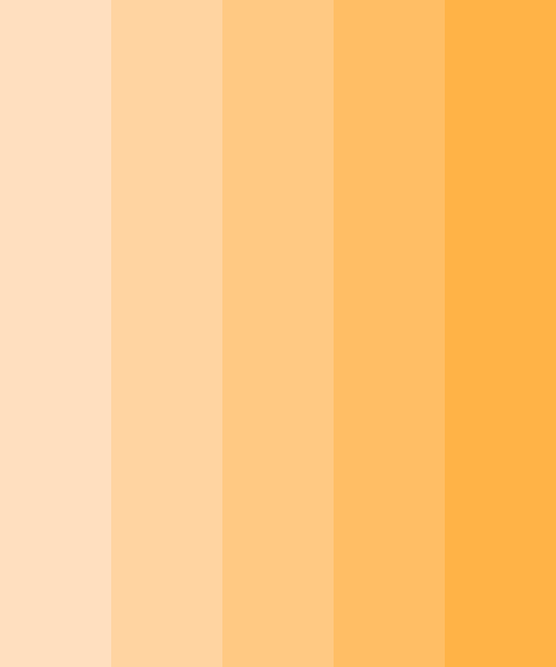 Pastel Orange Gradient Color Scheme » Monochromatic » 