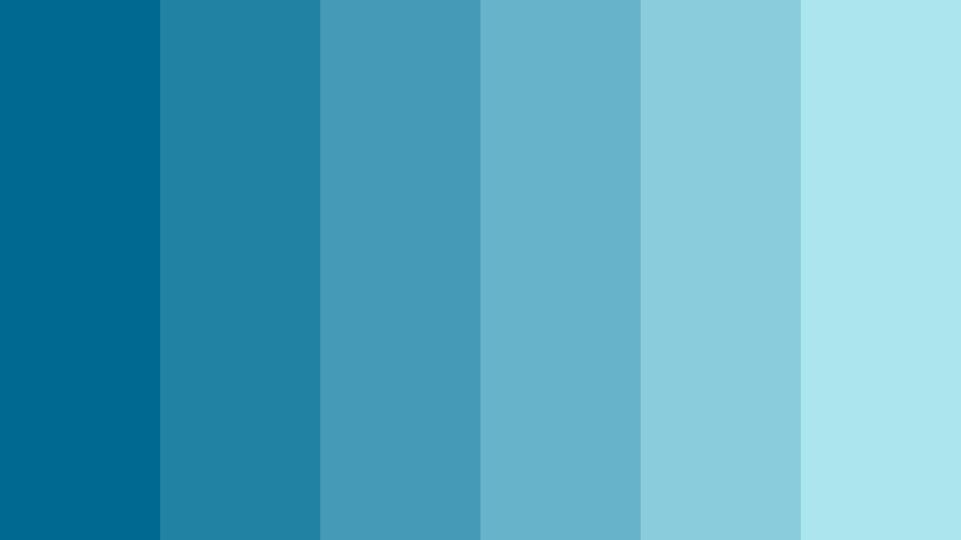 Sea Blue Gradient Color Scheme » Blue » 
