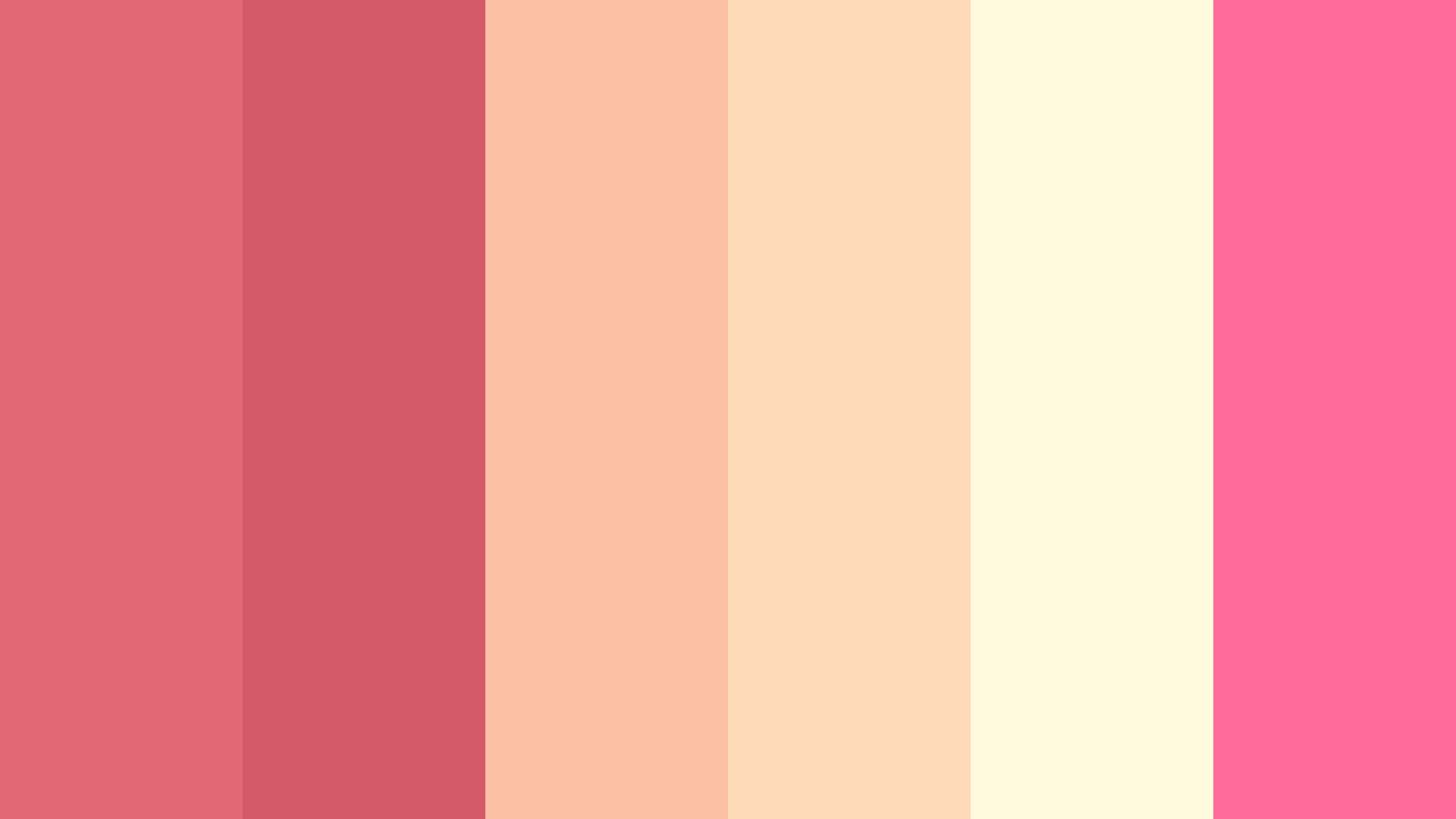 Pretty Woman Color Scheme » Peach » 
