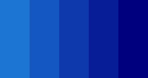 Monochromatic Navy Blue Color Scheme Blue