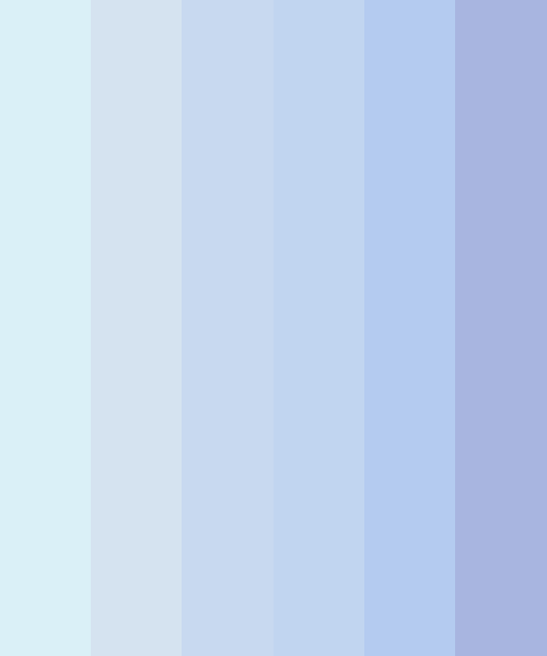 Pastel Blue Shades Color Scheme » Blue »