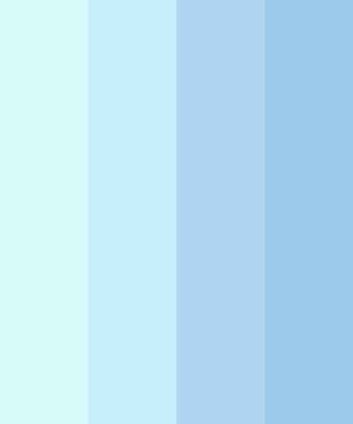 Sky Blue Pastels Color Scheme Blue