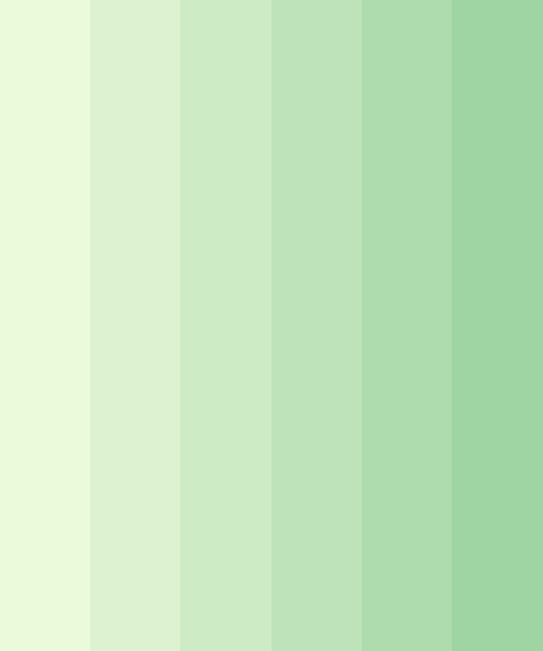 Light Green Pastel Gradient Color Scheme » Green » 