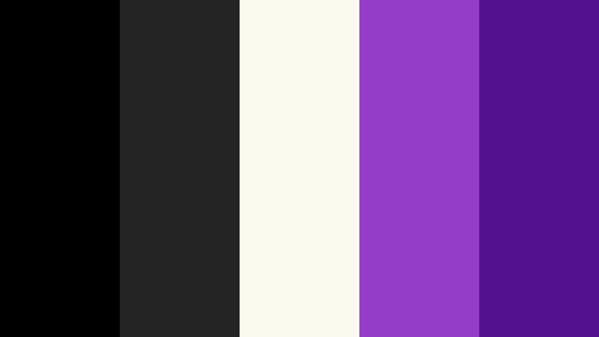 Black, White & Purple Color Scheme » Black » 