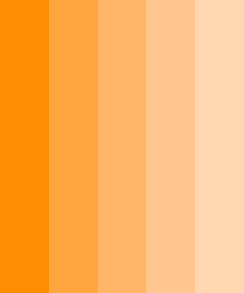 Dark To Light Orange Color Scheme » Orange »