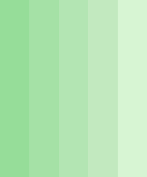 Everything about the color Pastel Green