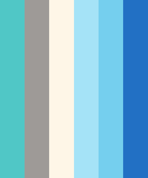 Chill Blues Color Scheme » Blue » SchemeColor.com