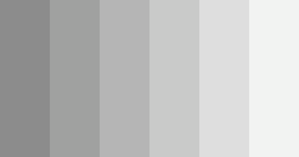 White To Grey Gradient Color Scheme » Gray » SchemeColor.com