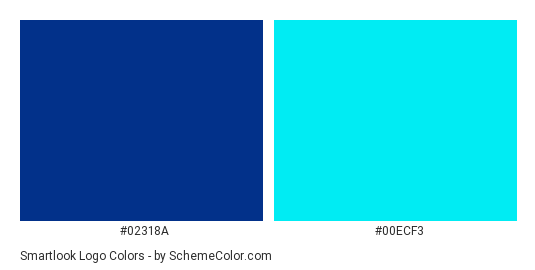 Smartlook Logo Color Scheme » Blue » SchemeColor.com