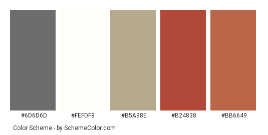 tag Inhalere Artifact Gray And Brick Red Upscale Design Luxury Home Color Scheme » House Exterior  » SchemeColor.com