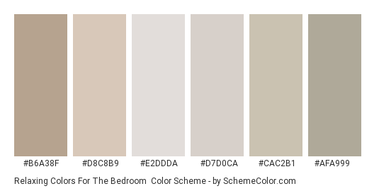 Relaxing Colors For The Bedroom Color Scheme Gray
