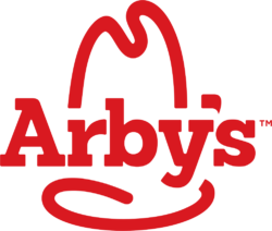 Arby logo Red color d91920
