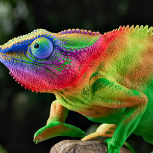 Multicolor Chameleon - Image