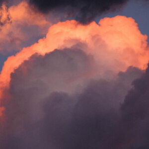 Sunset Dark Clouds - Image