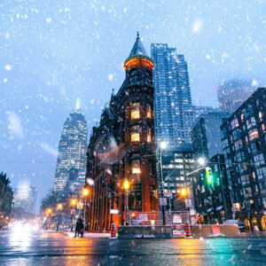 Winter City Lights - Image
