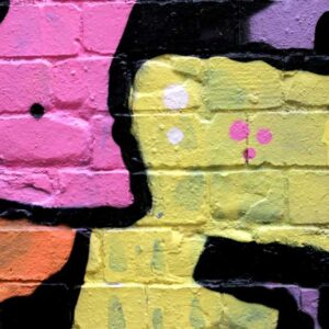 Abstract Art in Wall - Image