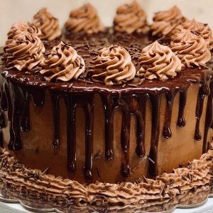 Brown Cream Cake
