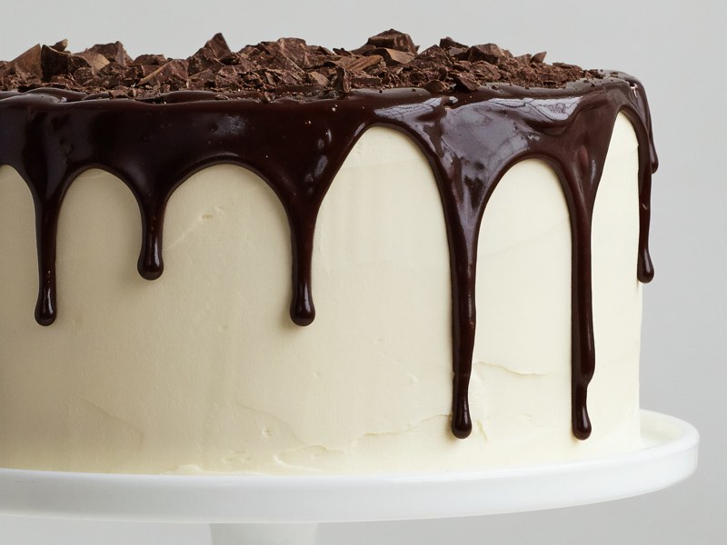 Chocolate Vanilla Cake