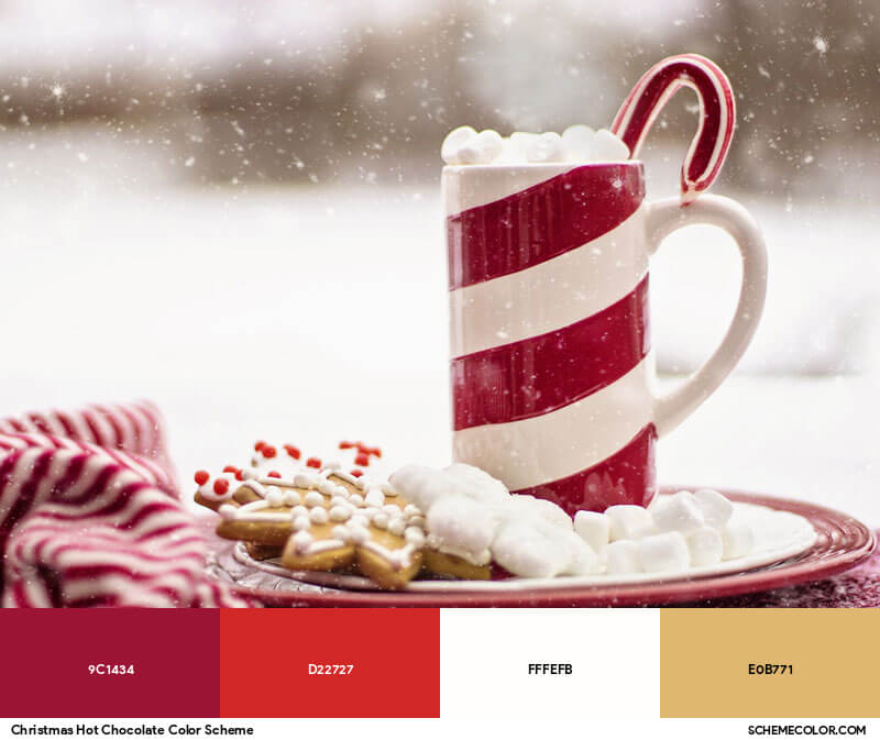 Christmas Hot Chocolate - color scheme