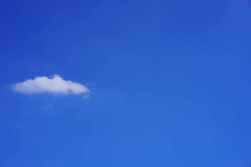 Cloud In A Blue Sky