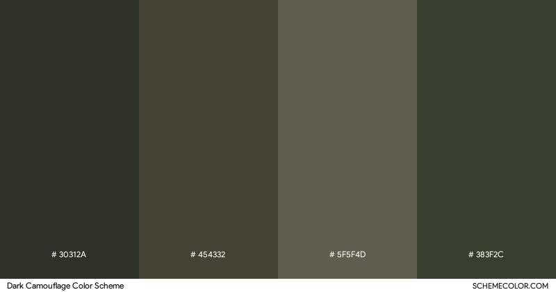 Dark Camouflage color scheme