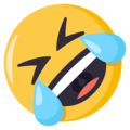 EmojiOne Rolling on the Floor Laughing Emoji