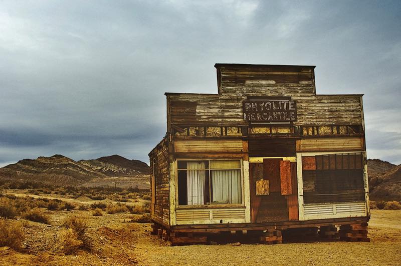 Store in a ghost town