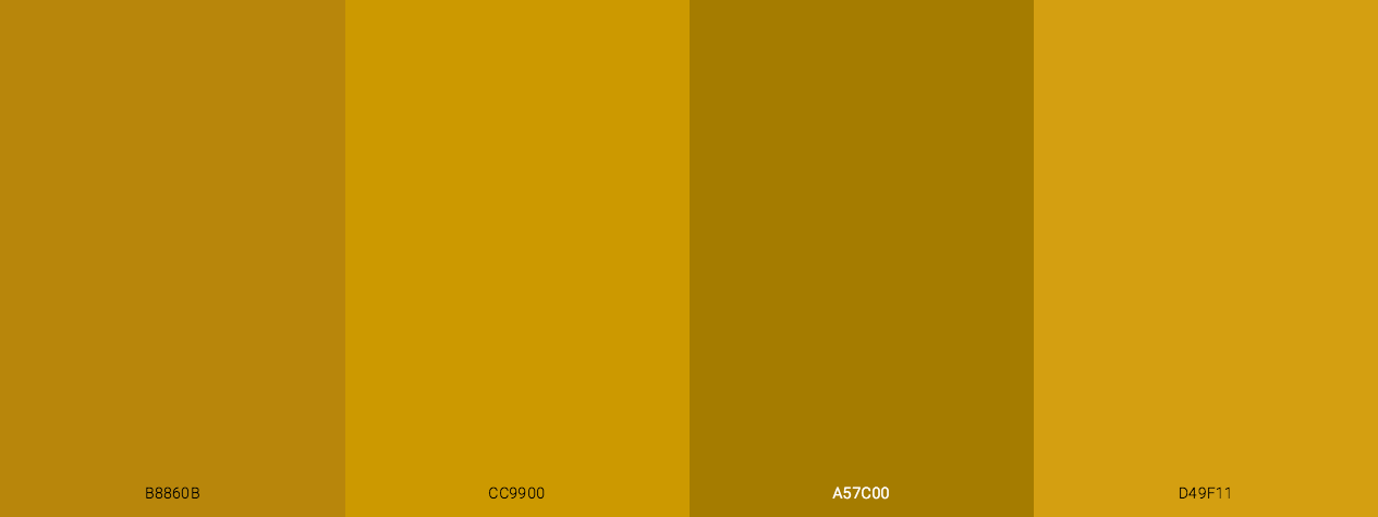 Gold Biscuit monochromatic color scheme 