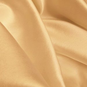 Gold colored velvet fabric