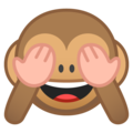 Google Evil Monkey Emoji