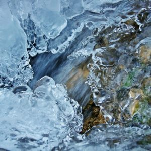 Icy Rocky River