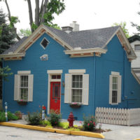 Indiana Blue house