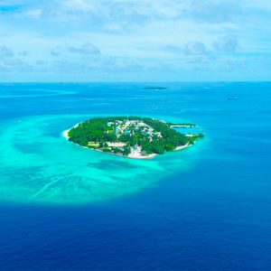 Island view in Maldives