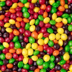 Lots of Skittles Candy