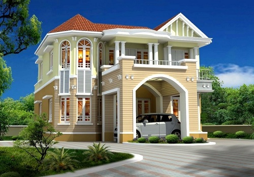 Luxurius Home Exterior colors combination