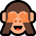 Microsoft Evil Monkey Emoji