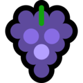 Microsoft Grapes Emoji