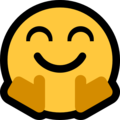 Microsoft Hugging Face Emoji
