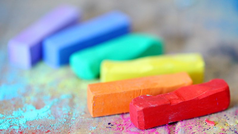 Multi-colored Chalk