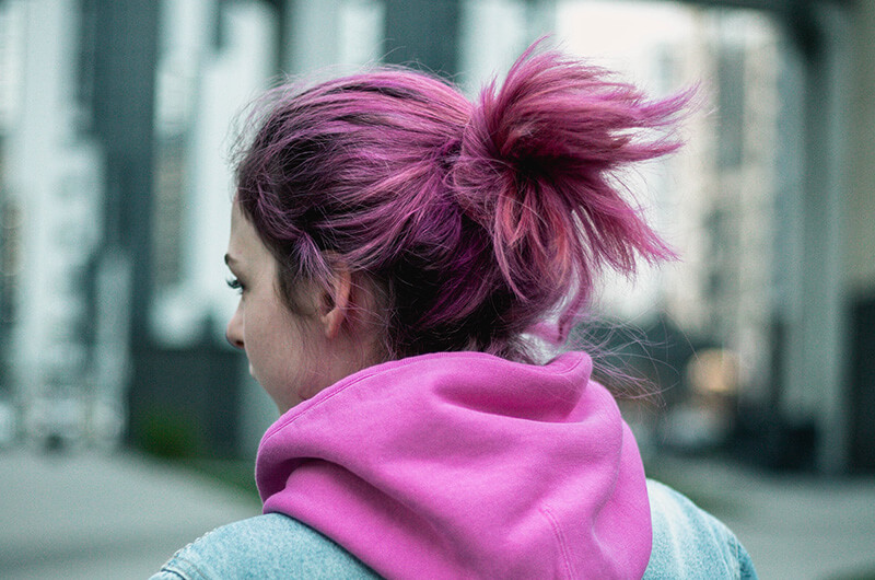 Pink Hair Girl