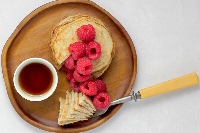 Raspberry and Pancake