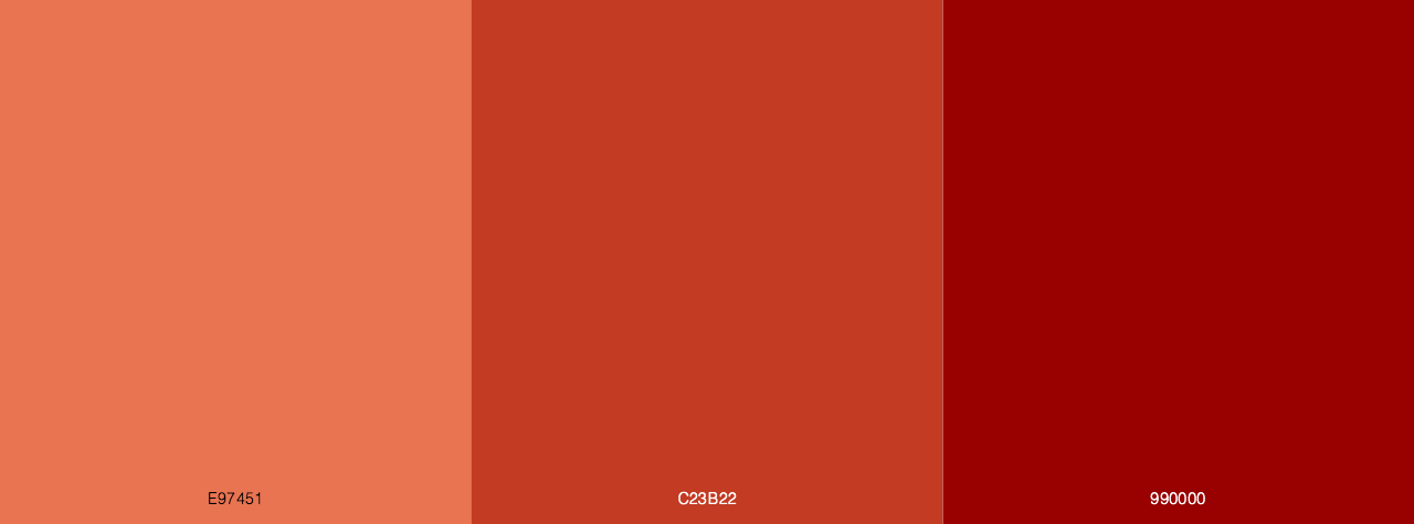 Red Fort color palette