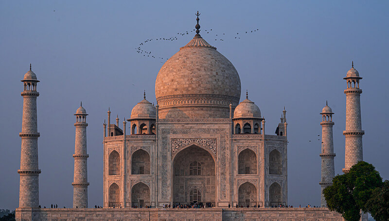 Taj Mahal in the Evening
