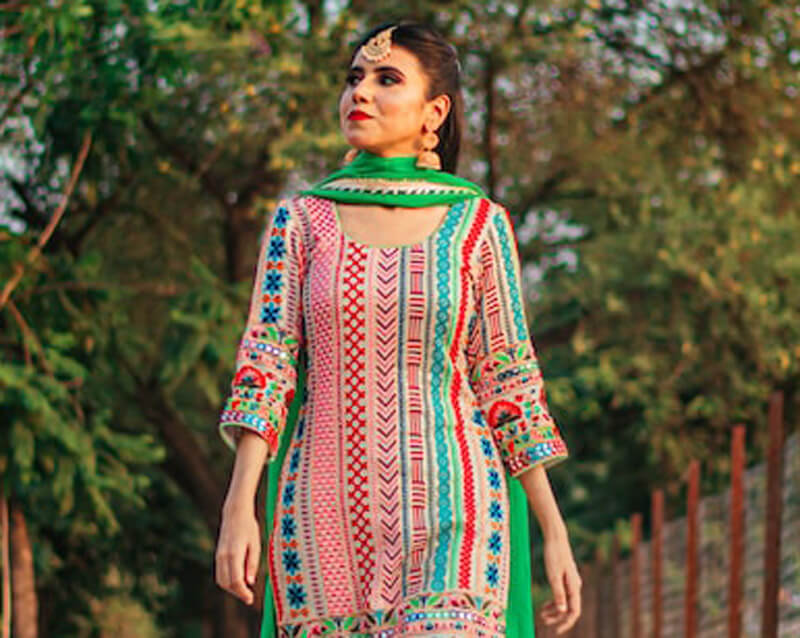 Traditional Punjabi Dress (Women)