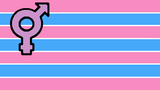 Transgender Pride Flag Colors (Johnathan Andrew)